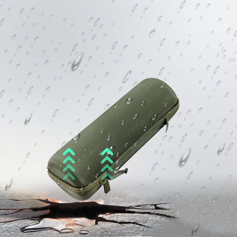 Co2Crea co2CREA Hard Travel Case Replacement for Flip 6 FLIP 5 Waterproof Portable Bluetooth Speaker (Green Case)  - Image 5