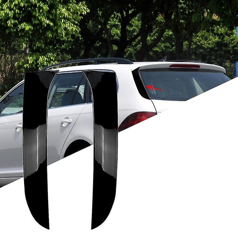 Car Rear Window Side Spoiler Trim For Golf 6 Mk6 Variant Wagon - Image 3