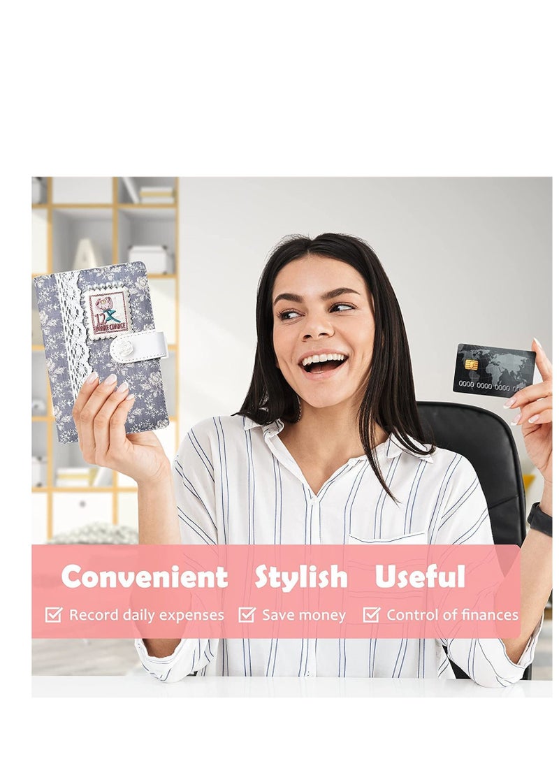 SYOSI A6 Budget Binder, Cash Envelopes for Budgeting, Organizer with Label Stickers, for Saving Money & Financial Management, Envelope Wallet  - Image 2