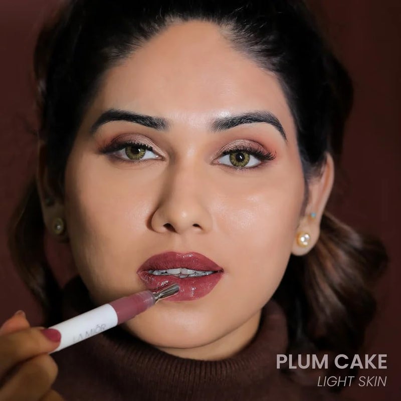 LAMIOR Peptide Glaze Lip Balm Combo Pack of 3 - Caramel Crunch | 3-in-1 Formula for Glossy Shine, Healing, and Nourishment | Pillowy-Soft Lips | Nourishes Dry Skin | Real Reviews, Juicy Results! - Image 4