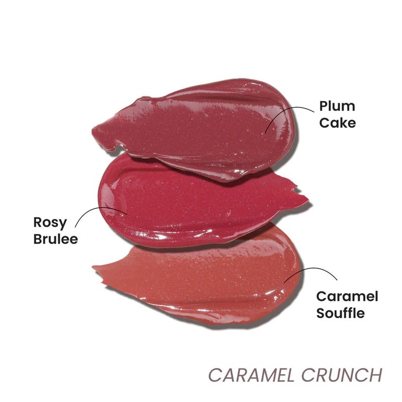 LAMIOR Peptide Glaze Lip Balm Combo Pack of 3 - Caramel Crunch | 3-in-1 Formula for Glossy Shine, Healing, and Nourishment | Pillowy-Soft Lips | Nourishes Dry Skin | Real Reviews, Juicy Results! - Image 3