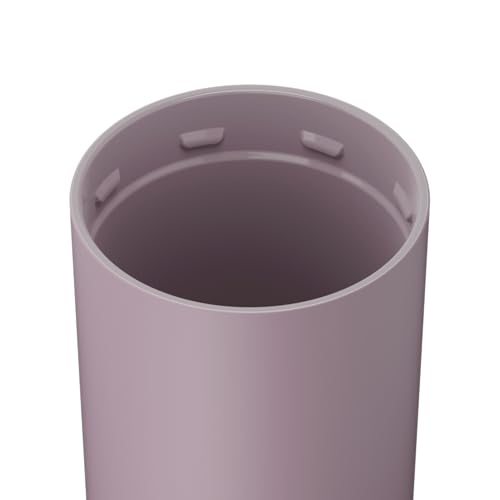 BrÃ¼Mate BrMate Strova 18oz 100 Leakproof Insulated Coffee Mug CeramicLined Interior BuiltIn Silicone Sleeve for Travel Locking Flip Lid Lilac Dusk - Image 3