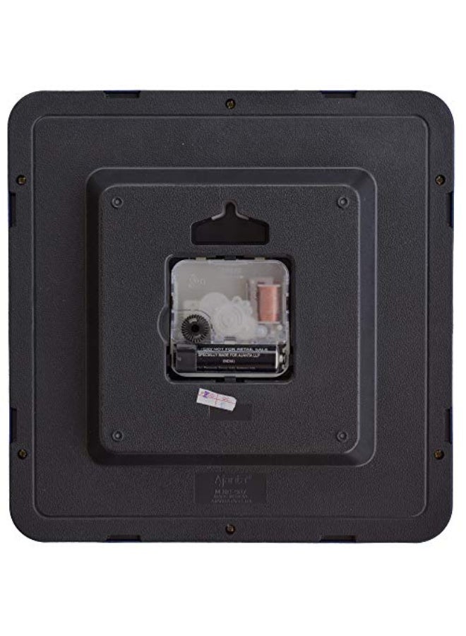 Ajanta Plastic Analog Wall Clock – 9 Inch Round Design – Step Movement Quartz Mechanism – Stylish Blue Frame – Ideal for Home, Kitchen, Office & Bedroom (Model 907-Blue) - Image 3