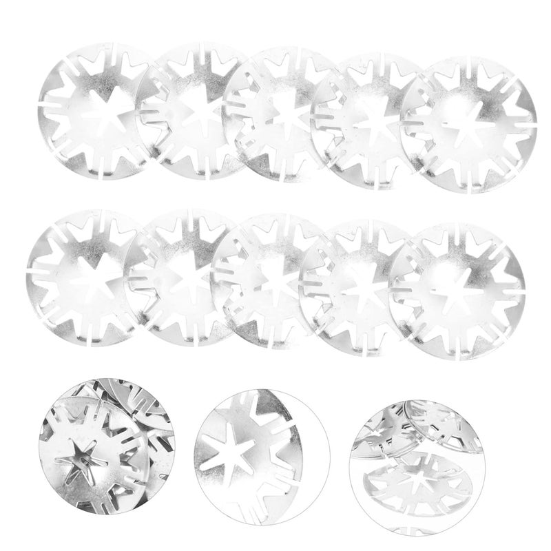 Wide daily application Veemoon 100pcs Internal Tooth Washers for Automotive Heat Shield Easy to Install Retainer Clips for Car Hood and Bonnet Protection Suitable for Vehicle Types Modern color selections - Image 2