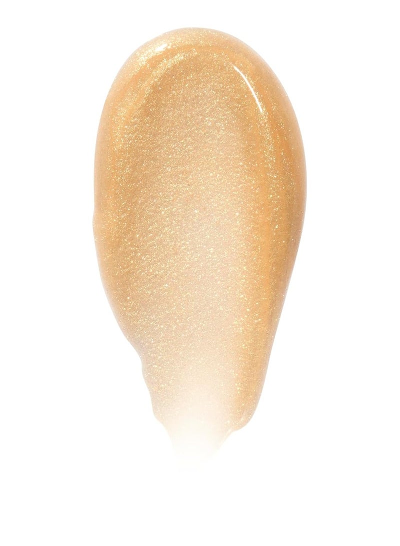 elf glow reviver lip oil citrine gleam nourishing hydrating high shine sheer color minty scent non sticky .Citrine Gleam - Image 2