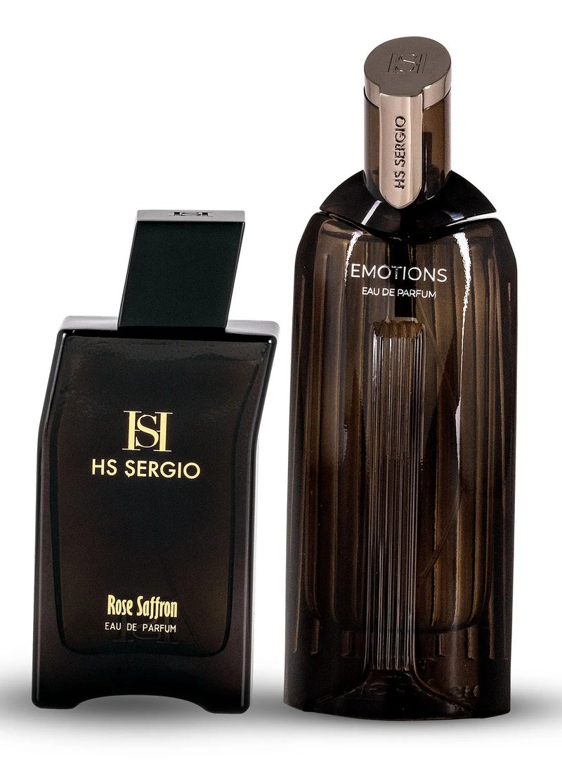 HS SERGIO Dual Emotions EDP For Men 2Pcs Gift Set - Image 1