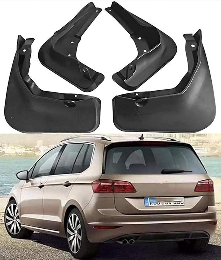 الأمامية الخلفية سدادات الطين واقيات الرش لفولكس فاجن جولف SV MK7 سبورتسفان 2011-2019 - Image 1