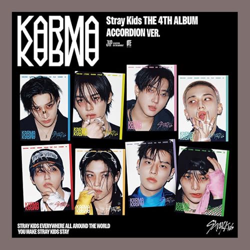 Koread Stray Kids KARMA 4th Full Album (ACCORDION - CHANGBIN Ver.) - Image 4