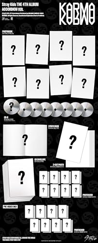 Koread Stray Kids KARMA 4th Full Album (ACCORDION - CHANGBIN Ver.) - Image 2