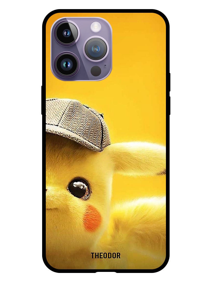 Theodor Protective Case Cover For Apple iPhone 14 Pro Max 6.7" 2022 Pokemon Pikachu - Image 1