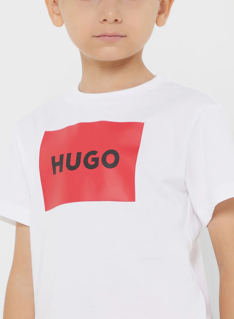 HUGO Kids Logo T-Shirt