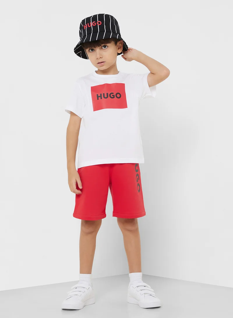HUGO Kids Logo T-Shirt
