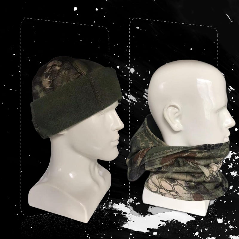 XY3545HS Camo Military Warm Balaclava for Winter Outdoors-Ski Maskï¼ŒHuntingï¼ŒFishingï¼ŒMotorcycle Windproofï¼ŒUnisexï¼ŒElastic (Camo Snake Green) - Image 4
