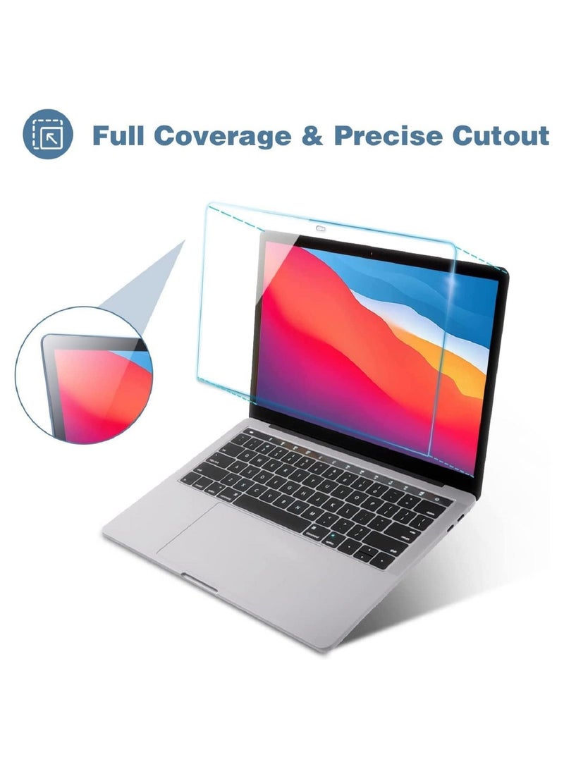 AMM Screen Protector Compatible with 2016-2022 Macbook Pro 13" A1706/A1708/A1989/A2159/A2251/A2289/A2338 M1/M2 & 2018-2020 Macbook Air 13" Model: A2337 M1 A2179/A1932" Clear - Image 4