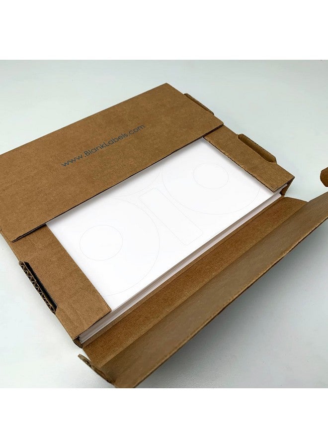 Blank Labels Cd/Dvd Labels, Neato Clp-192301 Compatible Large Center Holes Permanent White Matte, Inkjet And Laser Printed Guaranteed Easy To Peel 3 Per Sheet 100 Sheets 300 Disc Labels - Image 3
