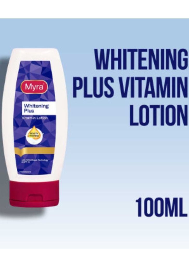 Myra Whitening Plus Vitamin Lotion 100ml - Image 2