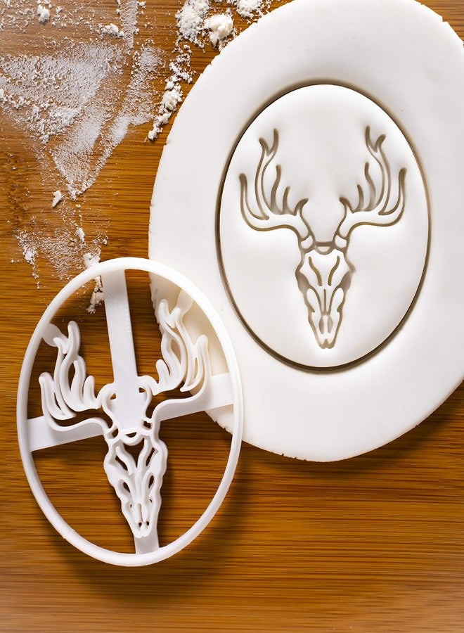 Bakerlogy Stag Skull cookie cutter, 1 piece - Bakerlogy - Image 2