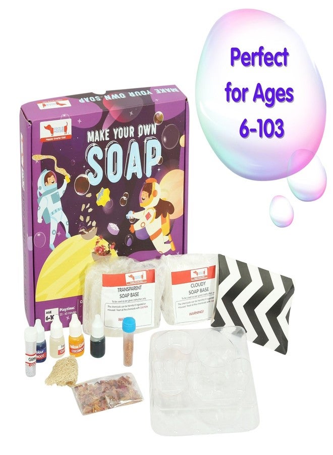 CocoMoco Kids Return Gifts Birthday Party for Kids - Set of 3 pcs of Solar System Space Theme Soap Making DIY Activity Kit, Make Your Own Soap Kits for 6-14 Years Boys & Girls, Crafts Science Toy - Image 5