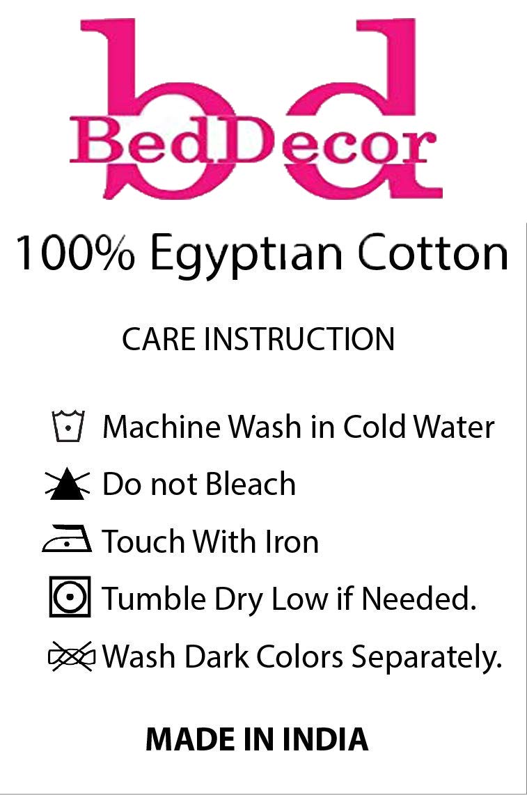BedDecor Cal-King 500TC Super Soft Fitted Sheet ONE PCs 100% Egyptian Cotton 24 INCHES DEEP Pocket White Solid - Image 4