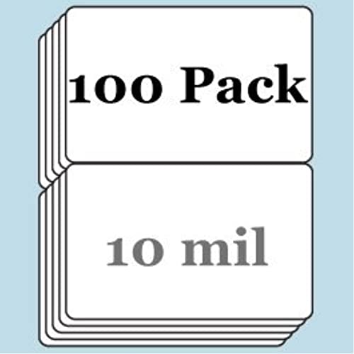 Brainstorm ID 10 mil Butterfly Pouch Laminates (100 Pack) - Credit Card Size (2.125 x 3.375 Inches), Gloss Finish, for Use with Teslin Paper - Image 4