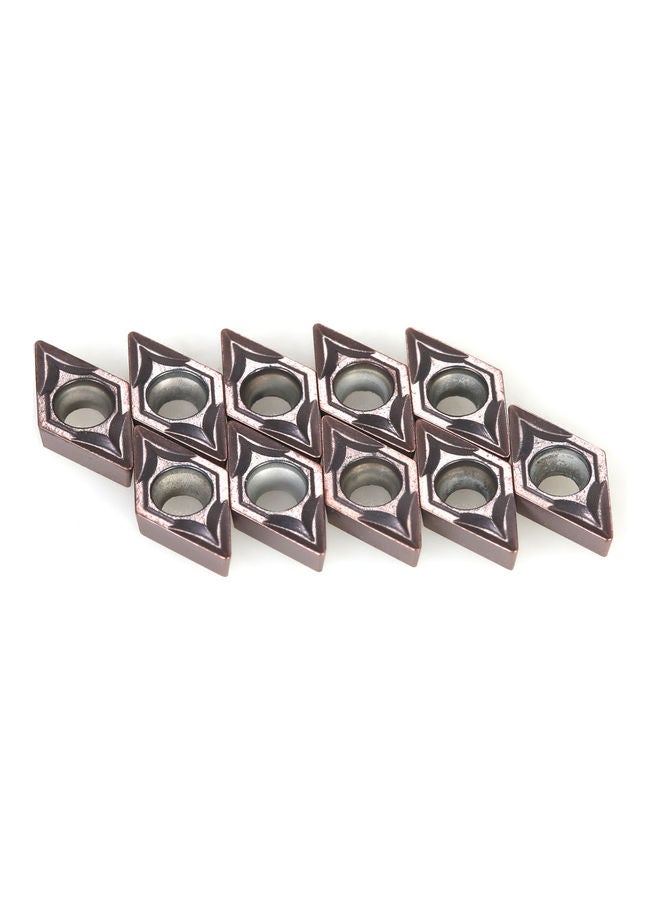 NIBEMINENT 10-Piece Lathe Blades Brown - Image 1