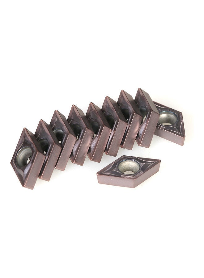 NIBEMINENT 10-Piece Lathe Blades Brown - Image 3