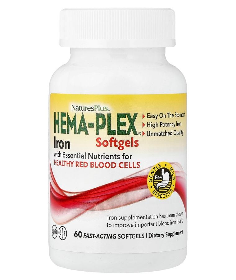 Hema-Plex 60 Fast-Acting Softgels