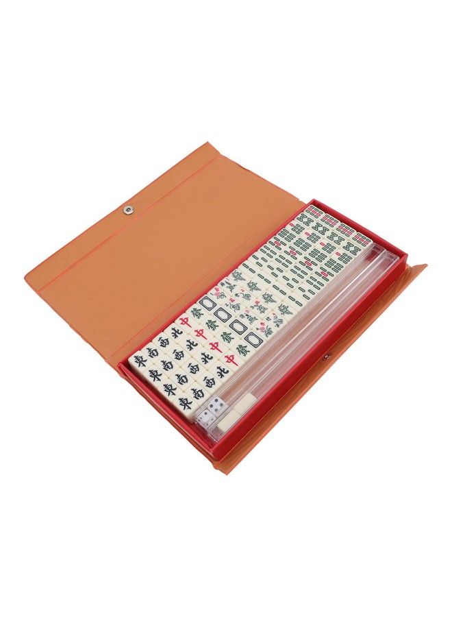 PRETYZOOM Chinese Mahjong Game Travel Mahjong Set Mahjong Board Game Mini Mahjong Travel Set Mini Mahjong Game - Image 2