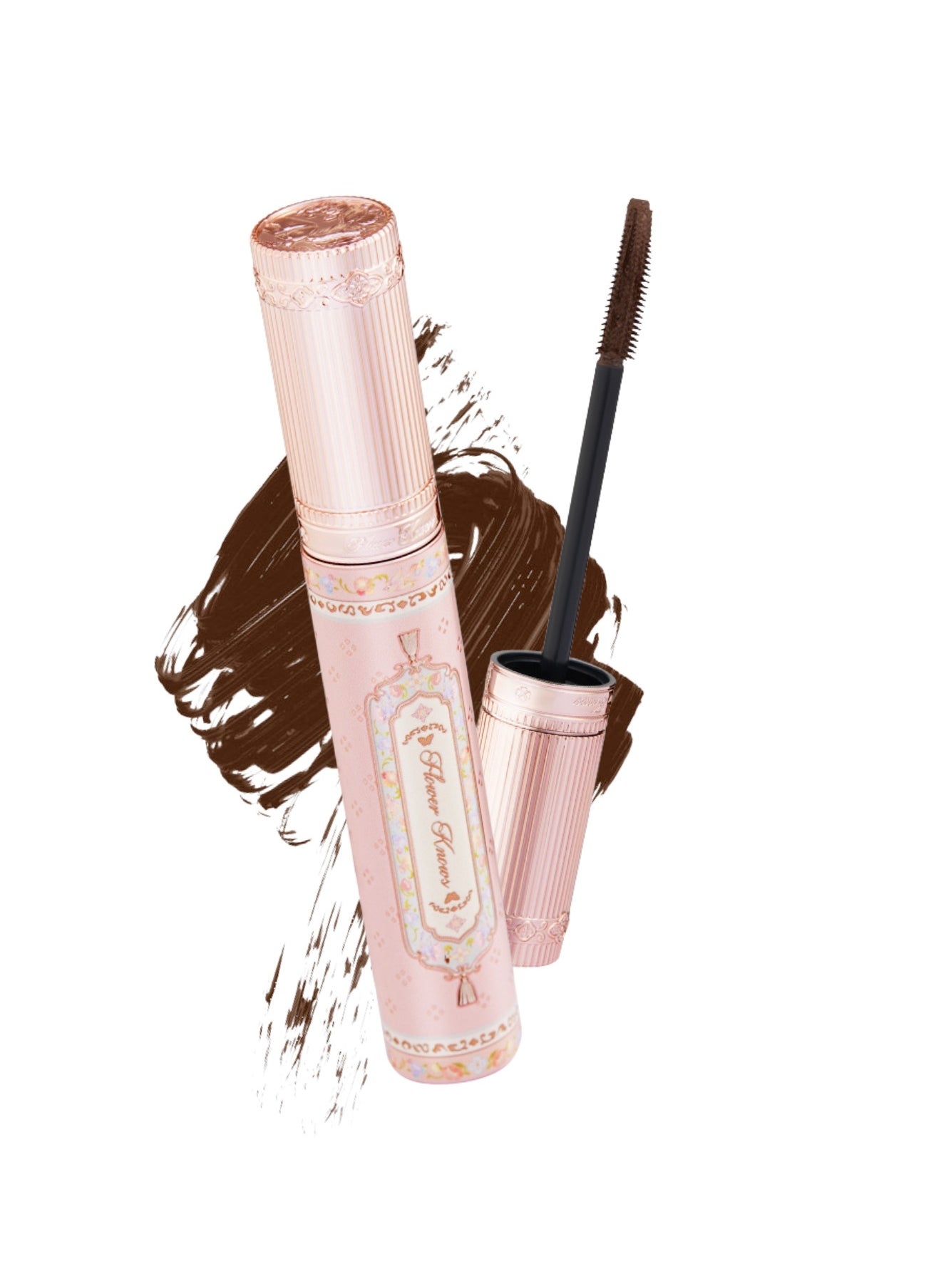 Flower Knows Butterfly Cloud Collar Mascara Waterproof Sweat-proof For Bold Vibrant Eyes-Chestnut Brown 