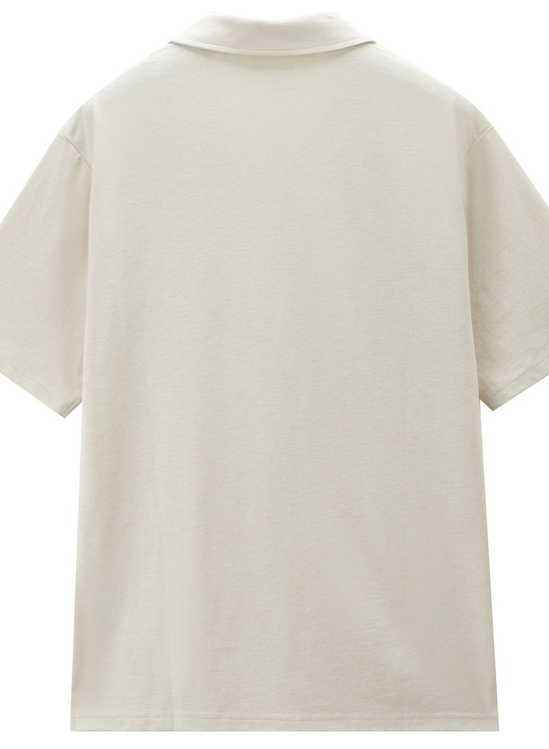 GIORDANO Men Regular Cotton Blend Polo - Image 4