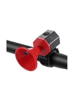 125 dB Electric Bike Horn with 6 Sound Modes, Rechargeable Battery, Waterproof Design - Perfect Bicycle Accessory for Kids, Adults, and Mountain Bikes.