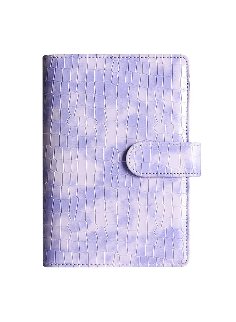 Generic Budget Binder with Zipper Envelopes, Cash Envelopes for Budgeting, PU Leather Budget Binder Planner with Clear Zipper Envelopes, Budget Sheets for Budgeting, Saving Money(Purple)  - Image 2