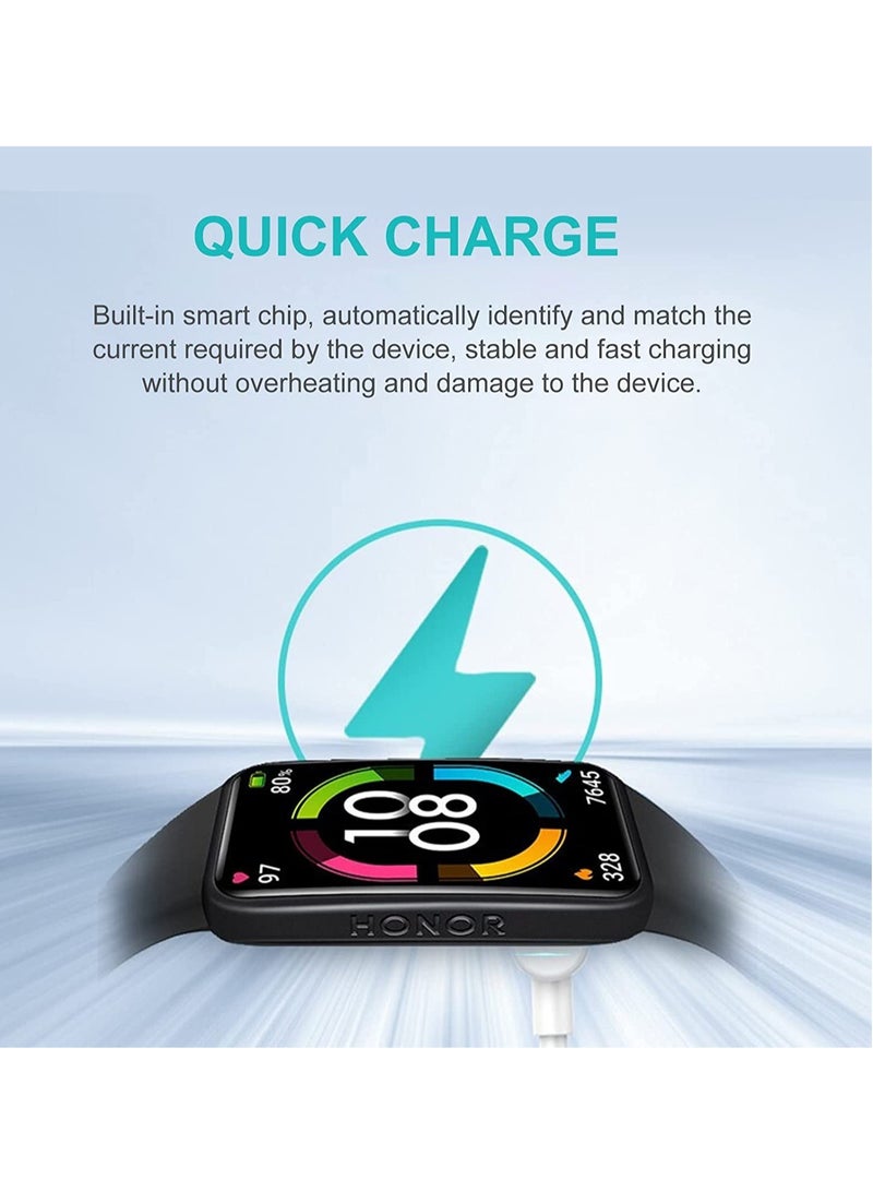 Charger Compatible with Huawei Watch Fit, USB Charging Cable Cord Base Dock Charger Adapter Stand For Huawei Band 6 smartwatch - Image 3