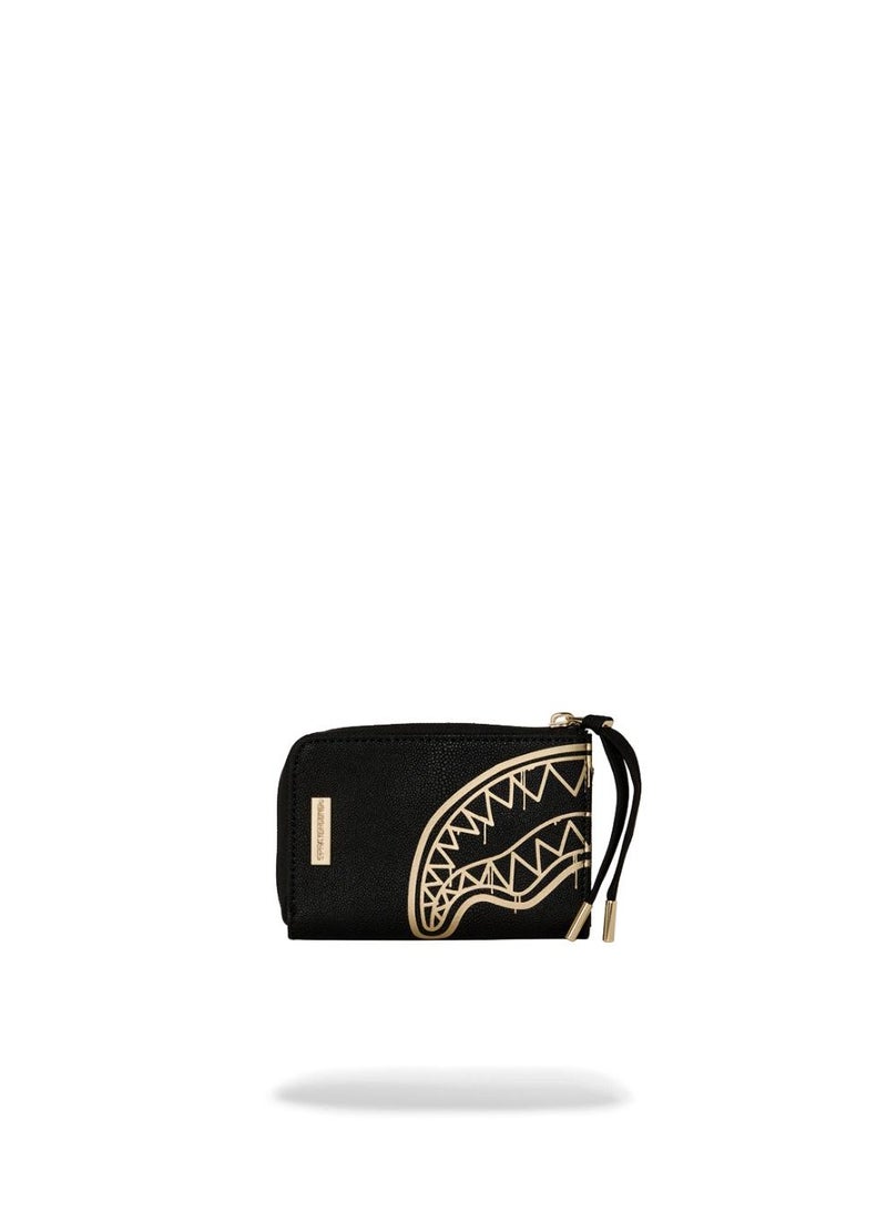 SPRAYGROUND THAT GOLD DRAP WALLET - Image 1