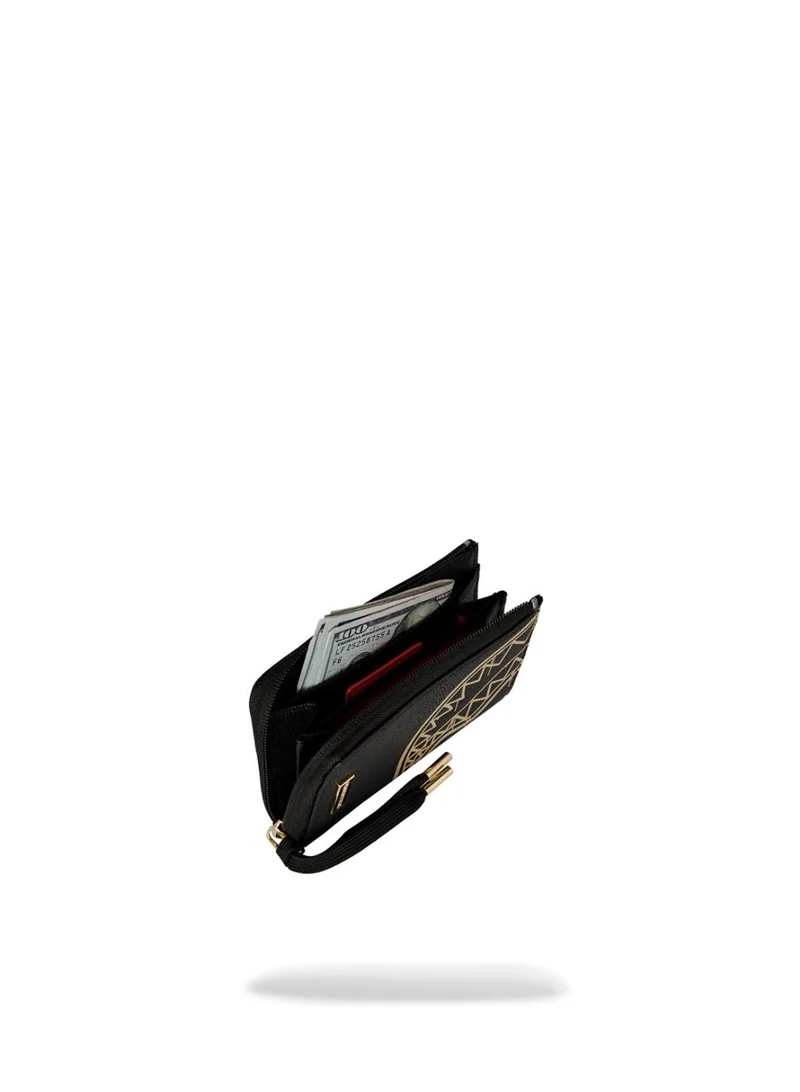 Sprayground  THAT GOLD DRAP WALLET  | Best Price UAE
