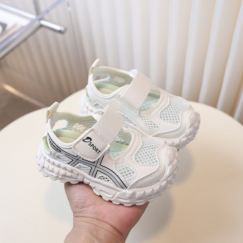 Mesh Sneakers Lightweight Flexible Sole Walking Shoes For Kids Indoor And Outdoor Activities - Image 3