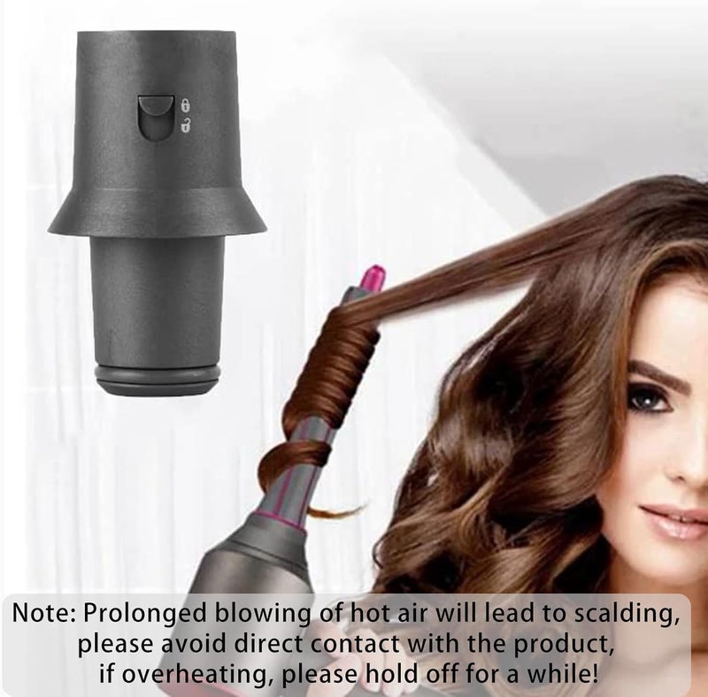 Chuancheng Upgraded Version Replacement Adapter Hair Dryer Curling Iron Styler Converter for Dyson Supersonic Hair Dryer HD01, HD02, HD03, HD04, HD07, HD08 - Image 3