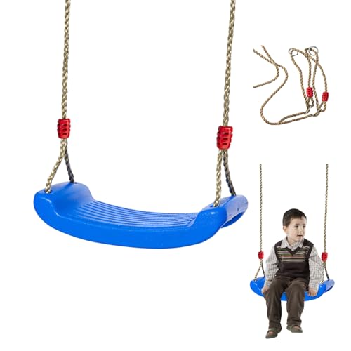 IFOYO Tree Swing Seat Swing Set Accessories for Kids Outdoor Indoor Playground Blue - Image 1