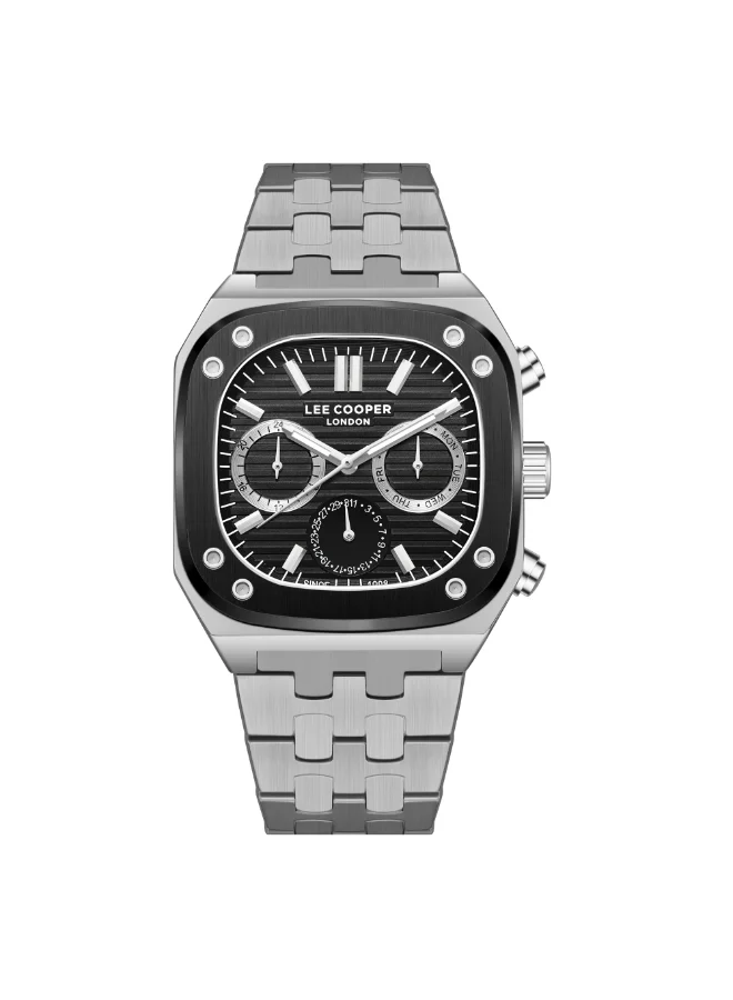 Lee Cooper Men's Metal Multi Function Watch LC08023.350 - 42*48 mm