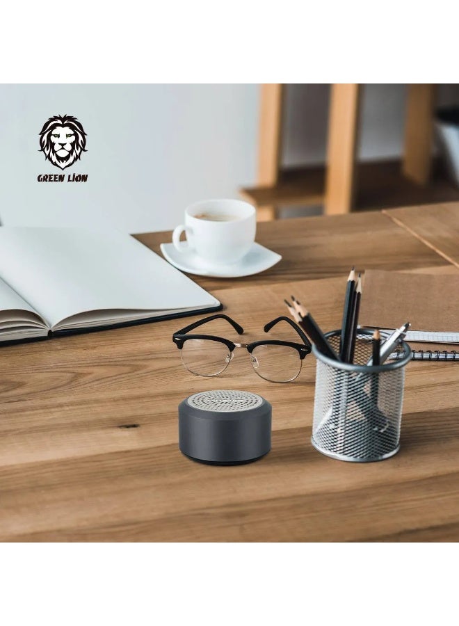 جرين ليون مكبر الصوت ميني مصل ستيريو لاسلكي حقيقي مدمج / 4 ساعات من التشغيل / بطارية 400mAh / شحن سريع خلال ساعة واحدة / بلوتوث 5.0 / غالق عن بُعد / صوت قوي للاستمتاع بالموسيقى أثناء التنقل - رمادي - Image 2