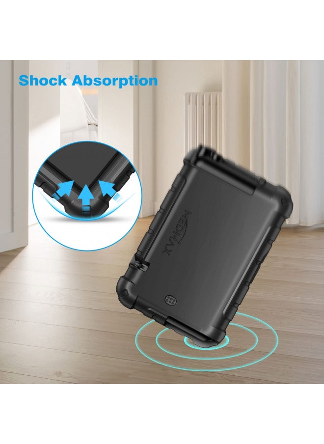 MEDMAX MEDMAX Silicone Case for Tandem T:Slim X2 / T:Slim Insulin Pumps, Shockproof Anti Slip Protective Cover Soft Gel Skin with Raised Bezel for Tandem T:Slim/T:Slim X2 Insulin Pumps (Black)  - Image 2