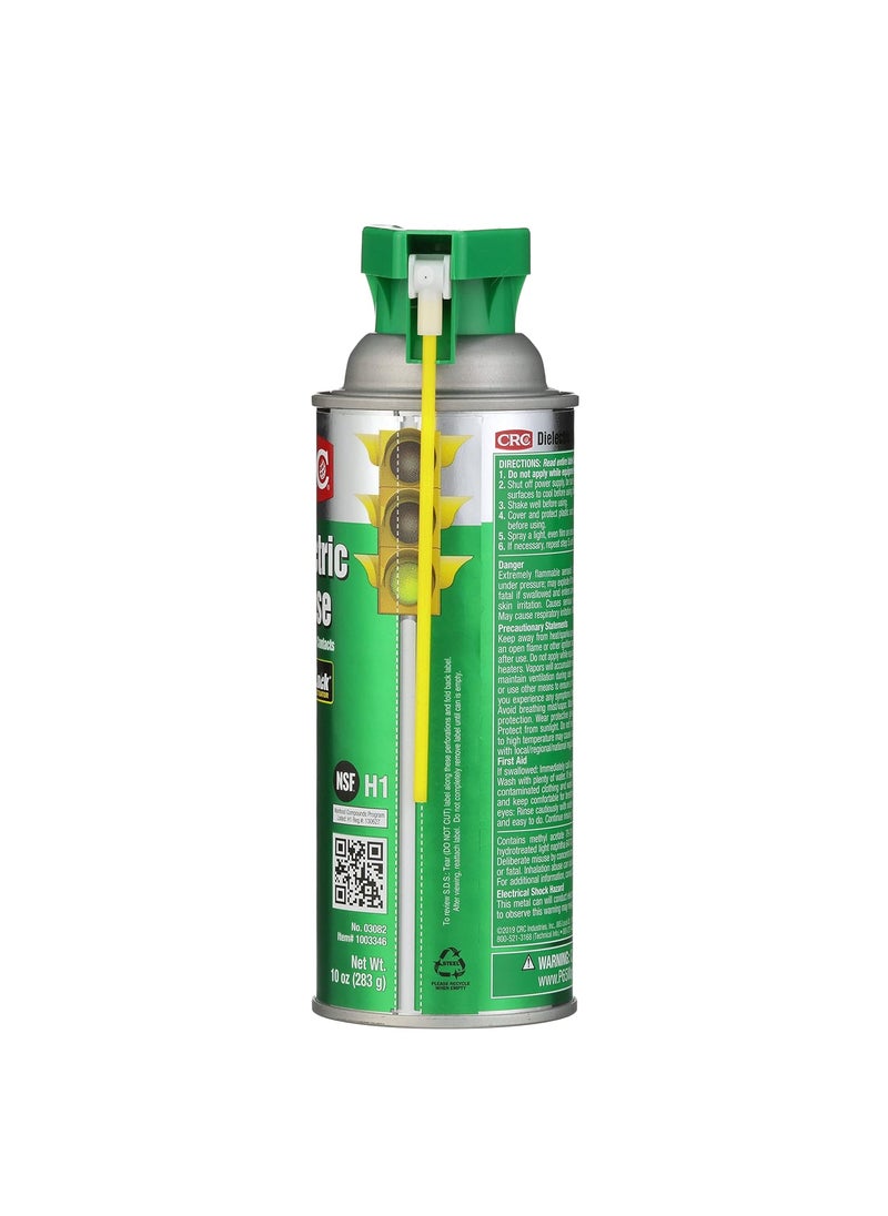 CRC CRC Dielectric Grease 03082  10 WT OZ NSF H1 Registered NonCuring Silicone Compound for Electrical Components in Food and Beverage Industry  - Image 3