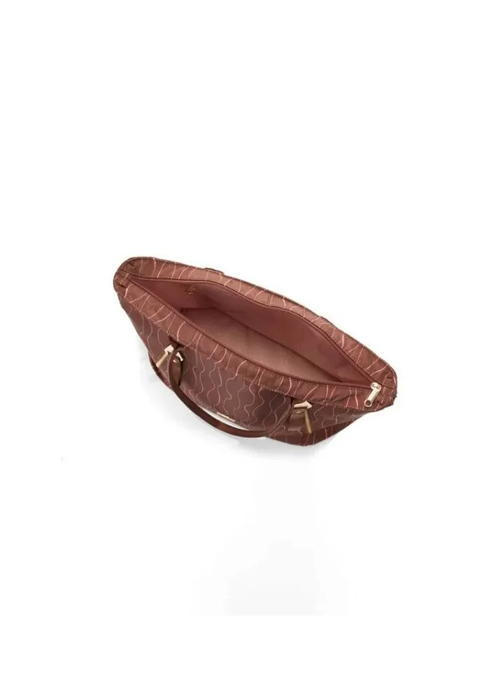 AMERICAN TOURISTER American Tourister Alizee Day Large Tote Bag - Dark Brown Guava- 1 Year Global Warranty