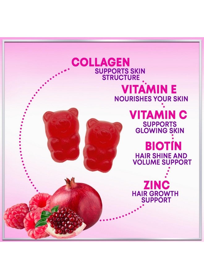 Hello Lovely! Collagen Peptide Gummies for Women with Biotin - Hydrolyzed Collagen for Hair, Skin, Nail, Bone Health & Joint Support - Extra Strength Best Peptides Supplement for Women & Men, Non-GMO - 60 Gummies - Image 5