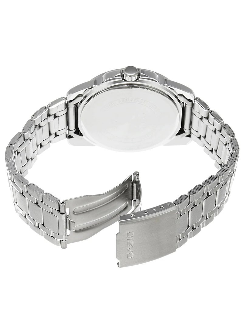 CASIO - Casio Women's Water Resistant Quartz Stainless Steel  Watch LTP-1314D-2AVDF Silver - Image 1