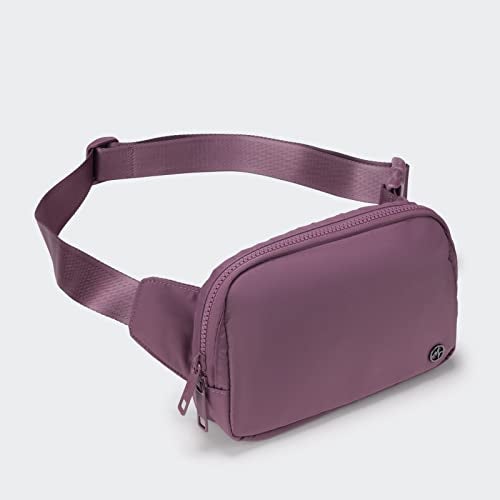 Pander Belt Bag Large 2L, Nylon Fanny Pack Purse for Women and Men with Adjustable Strap, Purple Lavender - Image 3