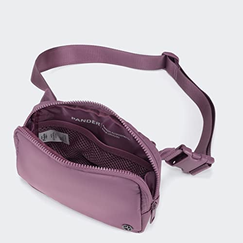 Pander Belt Bag Large 2L, Nylon Fanny Pack Purse for Women and Men with Adjustable Strap, Purple Lavender - Image 5