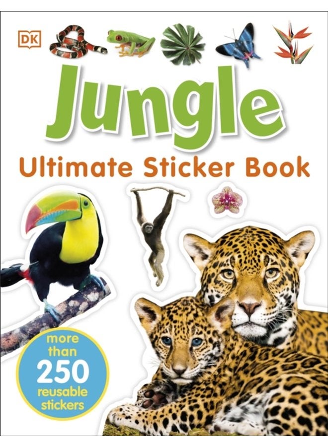 Jungle Ultimate Sticker Book - Paperback