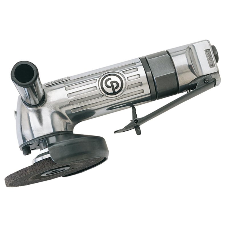 Chicago Pneumatic CP854 - Air Die Grinder Tool, Welder, Woodworking, Automotive Car Detailing, Stainless Steel Polisher, Heavy Duty, Right Angle Grinder, 4 Inch (100 mm), 0.7 HP / 520 W - 13000 RPM, Black - Image 4