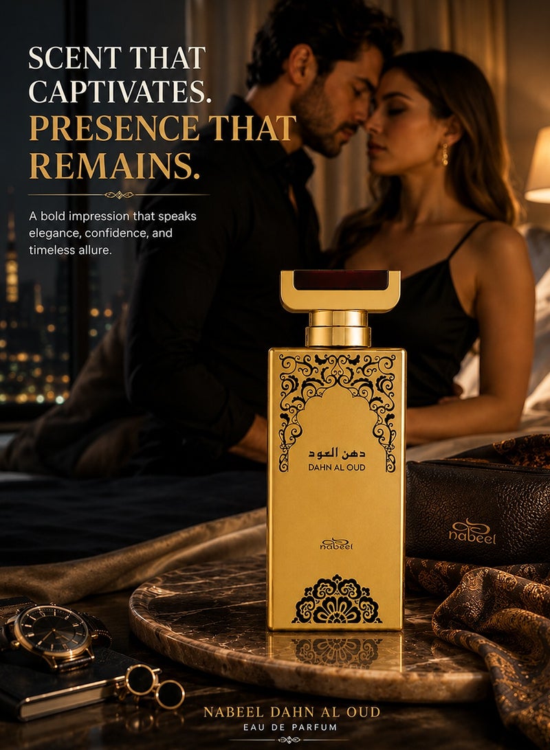 Nabeel Dahn Al Oud Eau De Parfum 100 ML Pure Oriental Oud Luxury with Deep Woody Intensity - Image 5